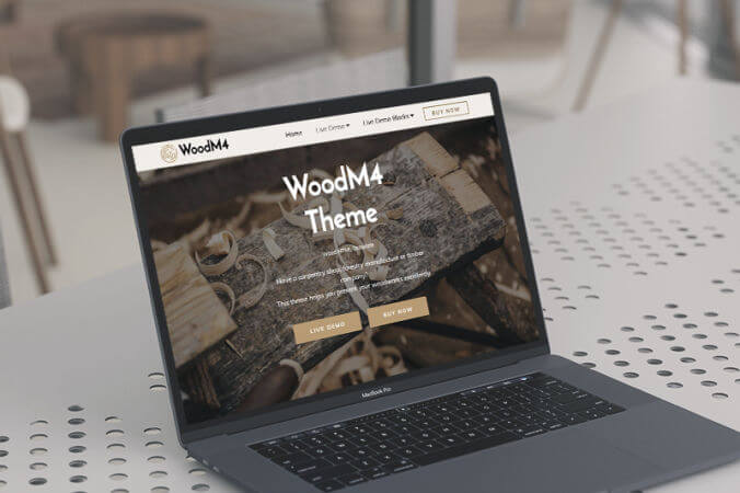 Mobirise Wood Bootstrap themes
