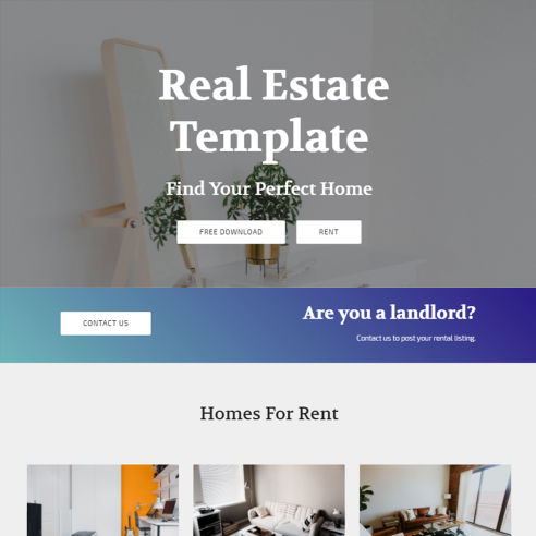 Responsive Real Estate Template – Free Download